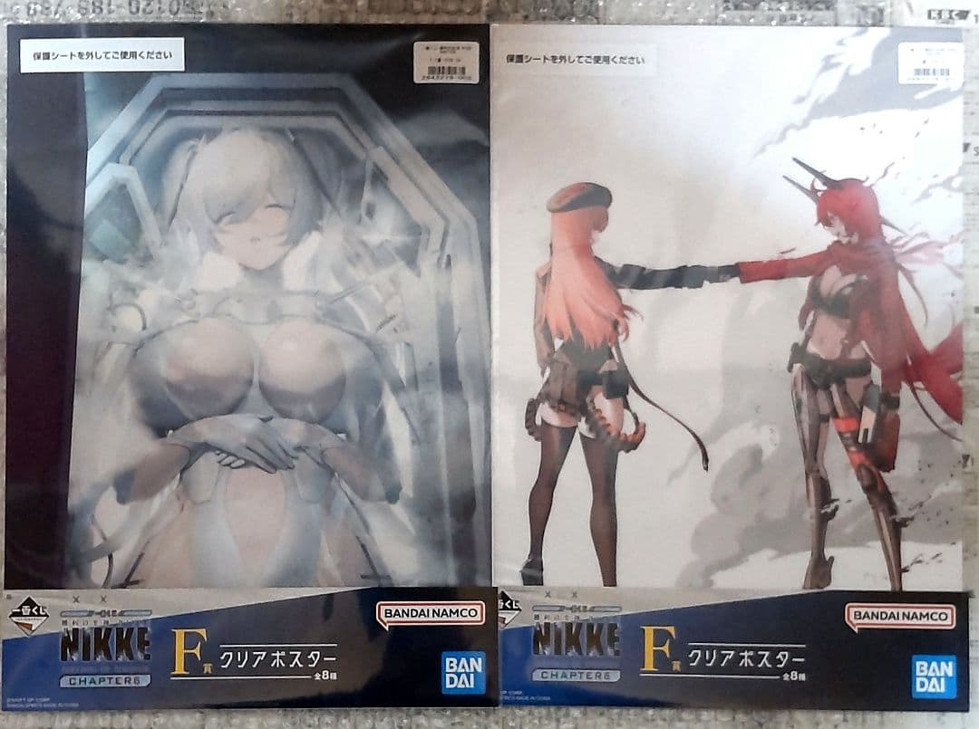 一番くじ NIKKE CHAPTER6 A賞、B賞フィギュア、下位賞付き