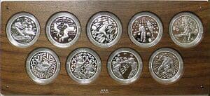 東京オリンピック 千円銀貨コンプリートセット