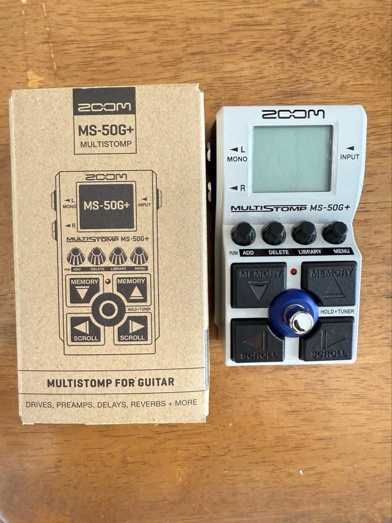 ギター ZOOM ms50g+