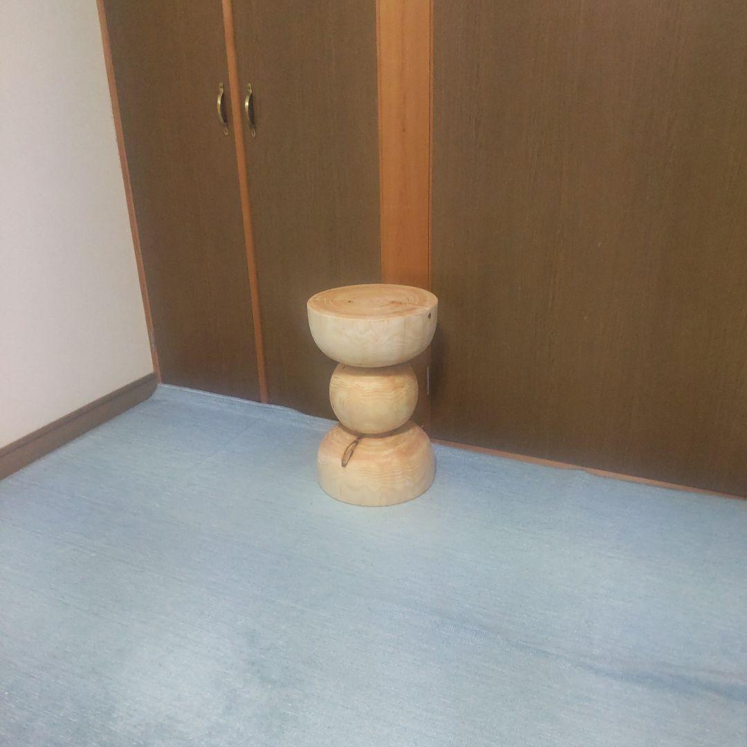 花さん専用丸太椅子 スツール