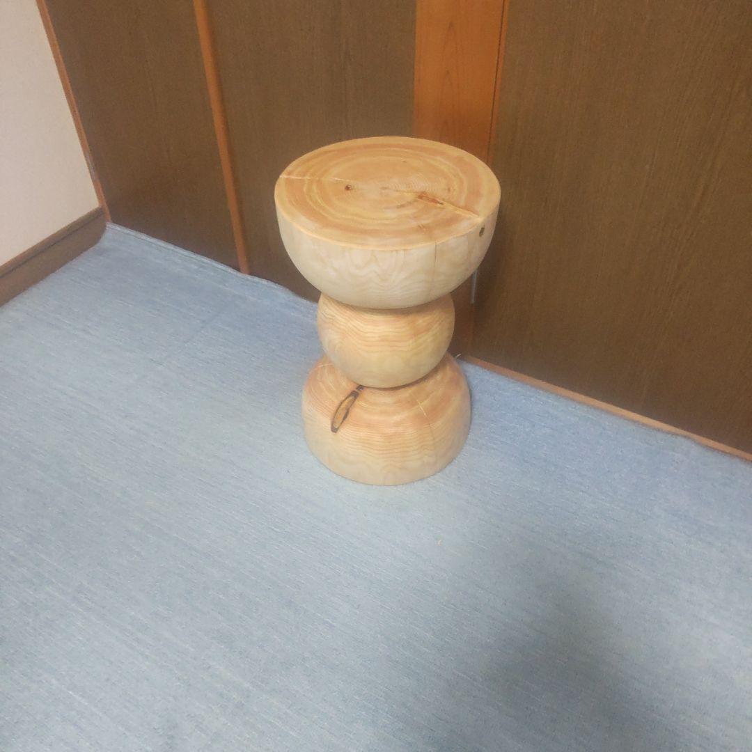 花さん専用丸太椅子 スツール