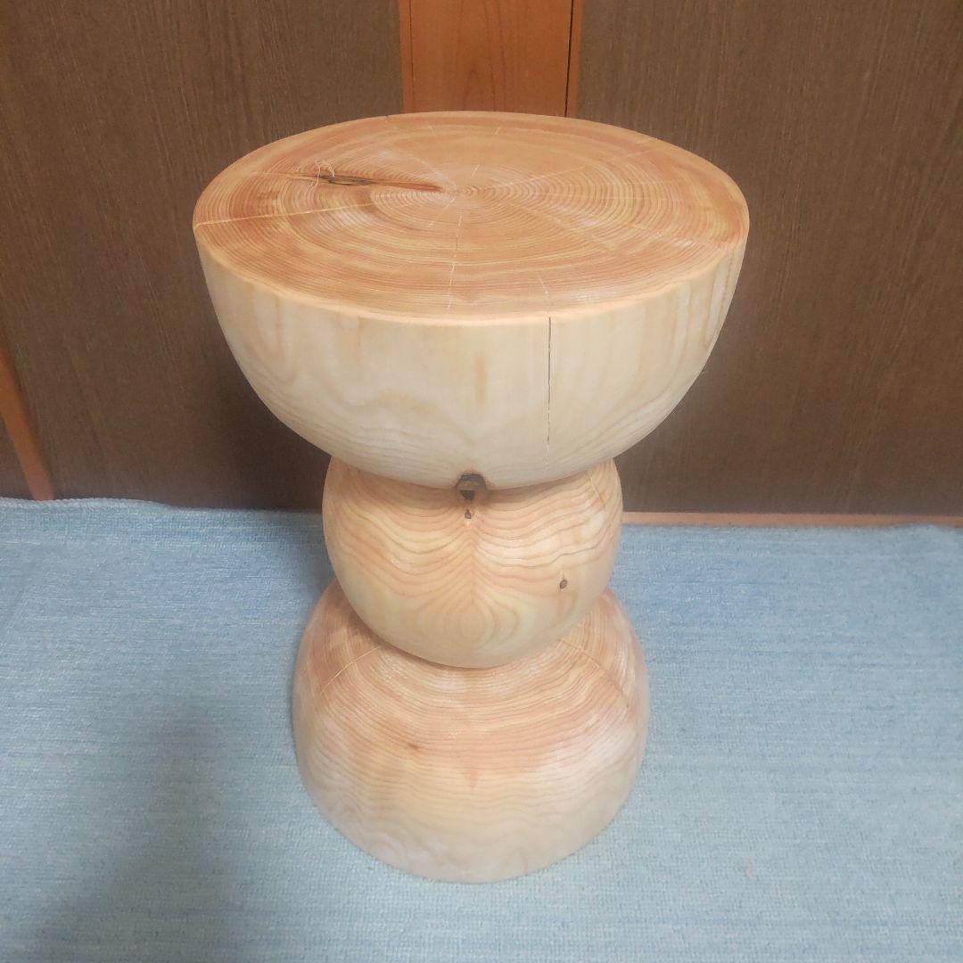 花さん専用丸太椅子 スツール