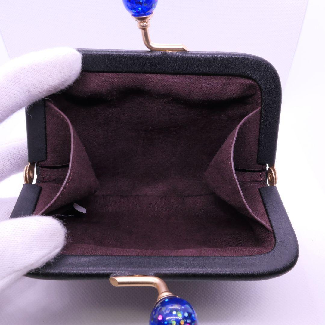 MIHO様　2点　COACH キスロック がま口 ケース ブラック