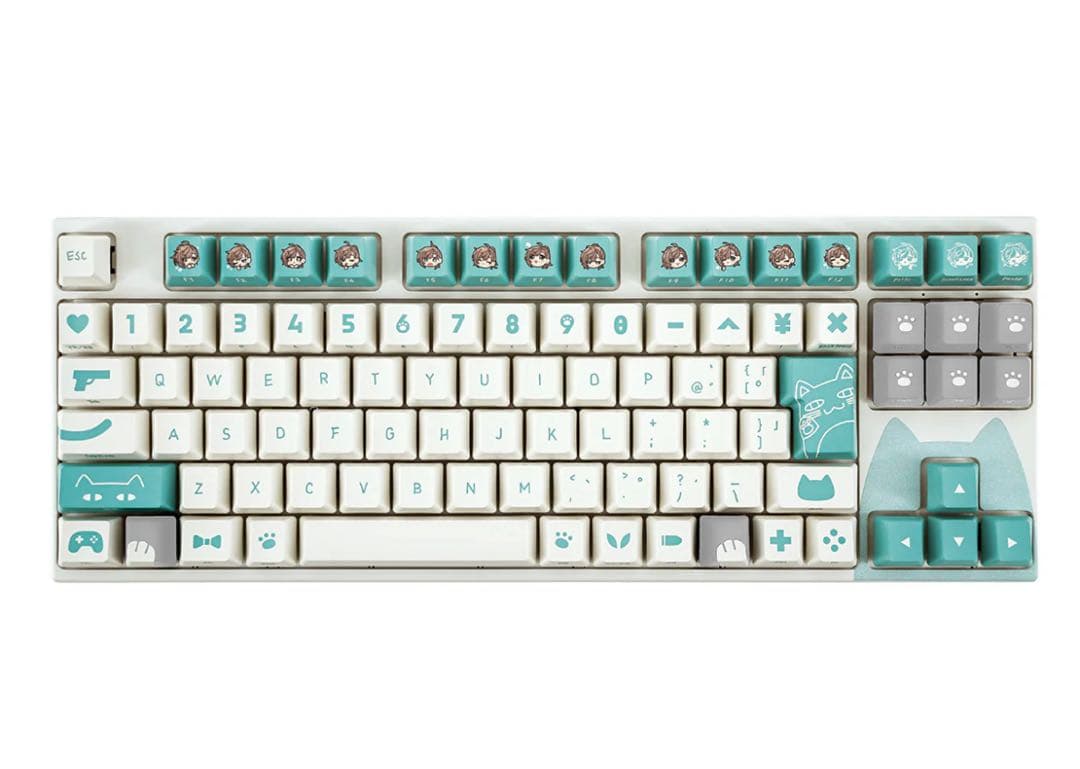 にじさんじ × ふもコレ叶 キーボード、マウスパッド、キーキャップセット