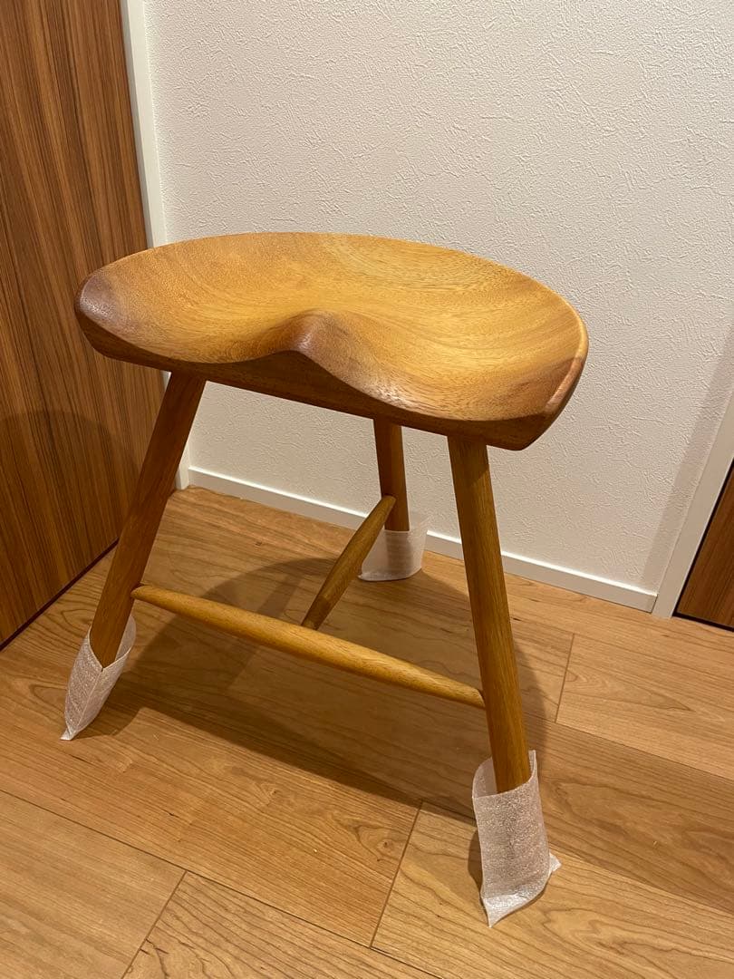 新品 シューメーカー　Shoemaker スツール　ブラウン(イロコウッド)