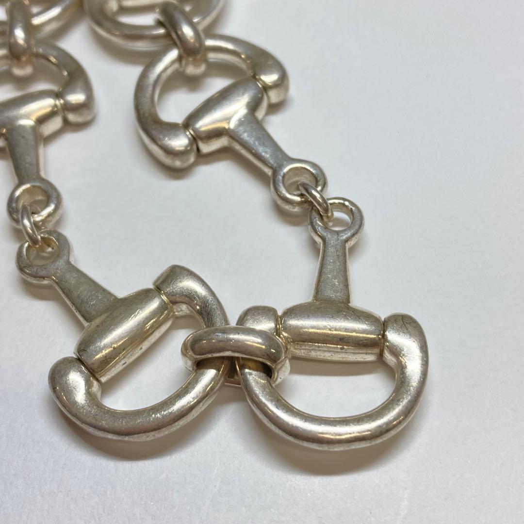 ホースビット　シルバーブレスレット　925　48g