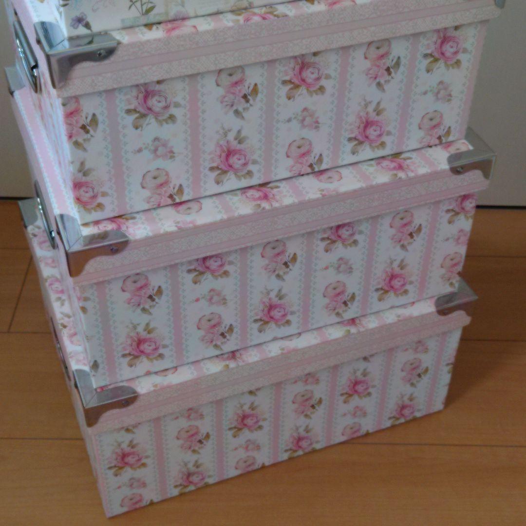 みかりん 薔薇雑貨 素敵な箱 ♡ピンク