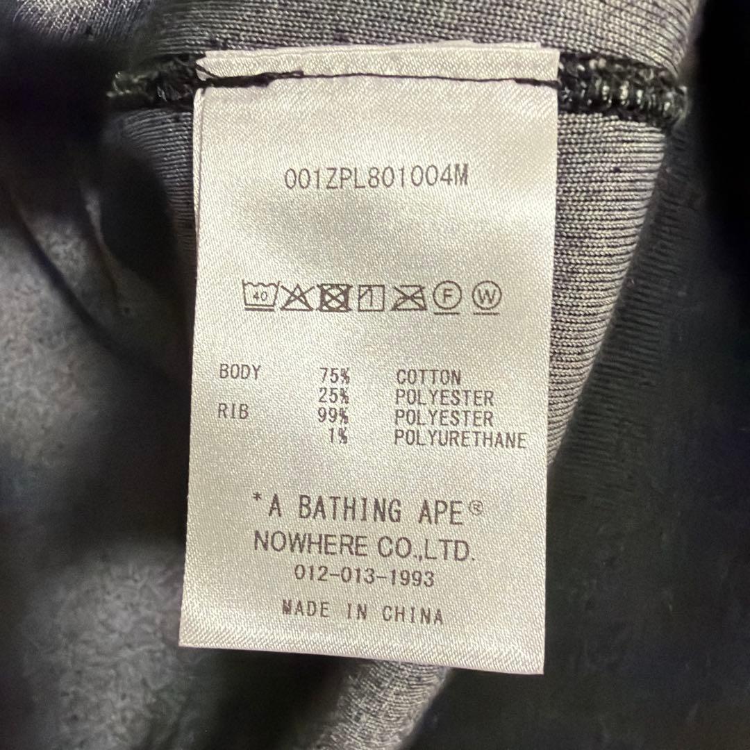 トップス A bathing ape  WASH SHARK HOODIE