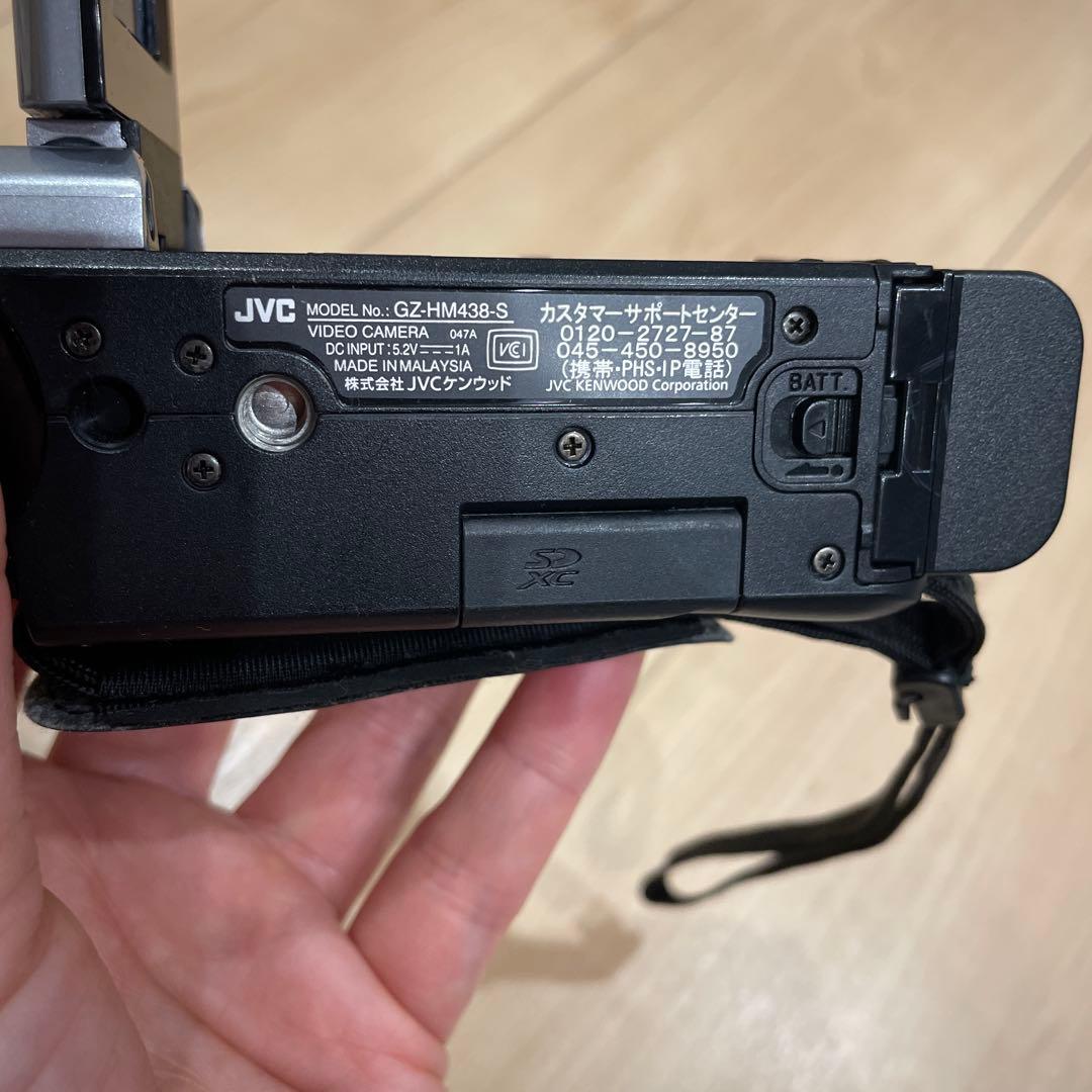 JVC Everio GZ-HM438-S デジタルビデオカメラ 動作確認済