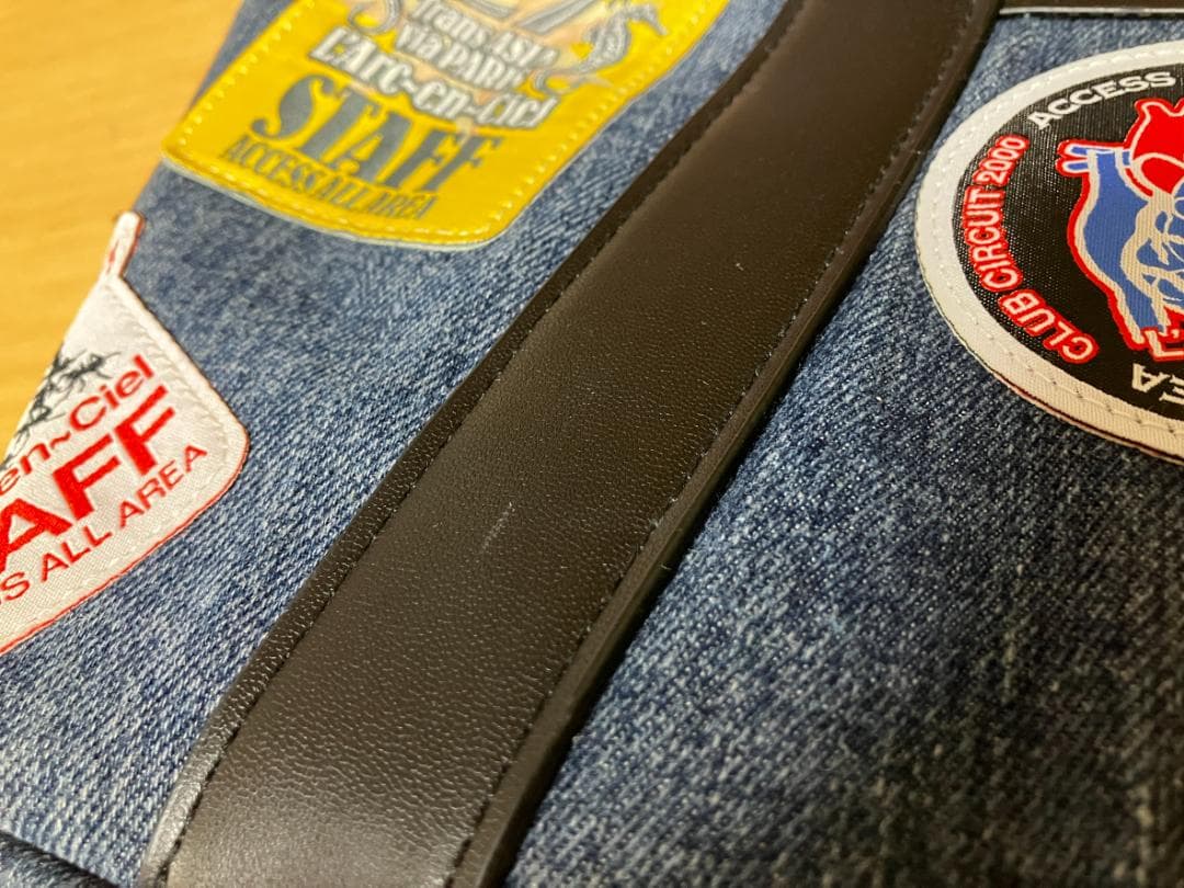 L'Arc～en～Ciel　ラルク 25周年記念 デニム パスバック