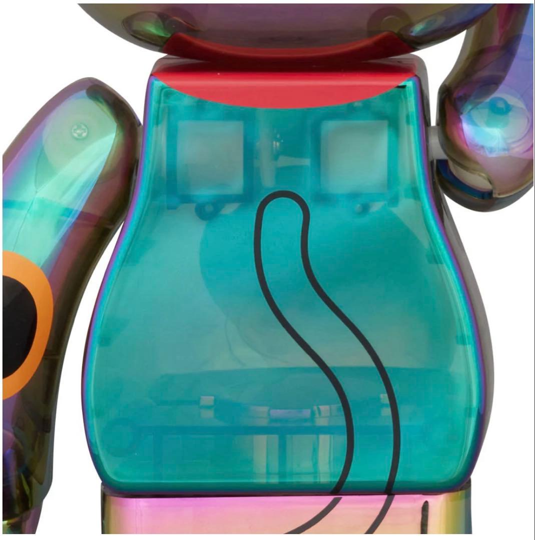 NY@BRICK 招き猫 千万両 黒透明メッキ 100％ & 400％