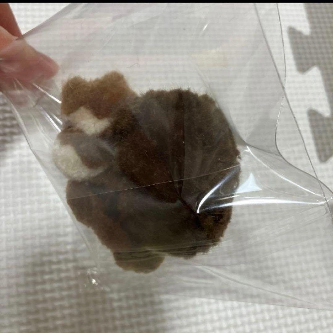 毛糸　ぽんぽん　シマリス　しろいまる様　ハンドメイド　ぬいぐるみ作家　マスコット