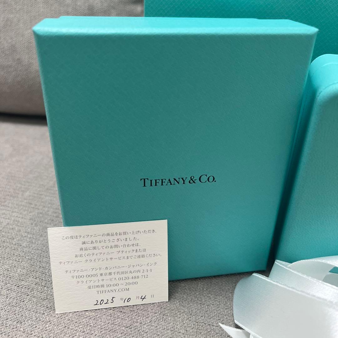 【銀座店限定チャーム付き】Tiffany & Co. ショップ袋とボックス