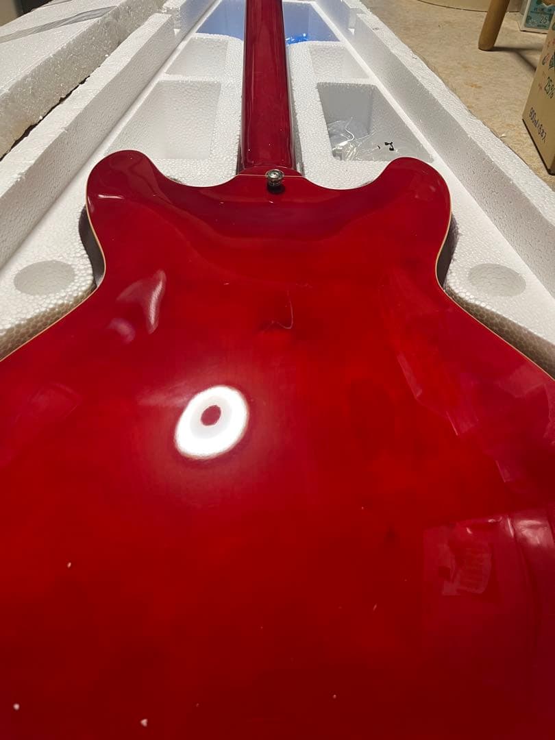 ギター GROTE Jazz Electric Guitar (Red)