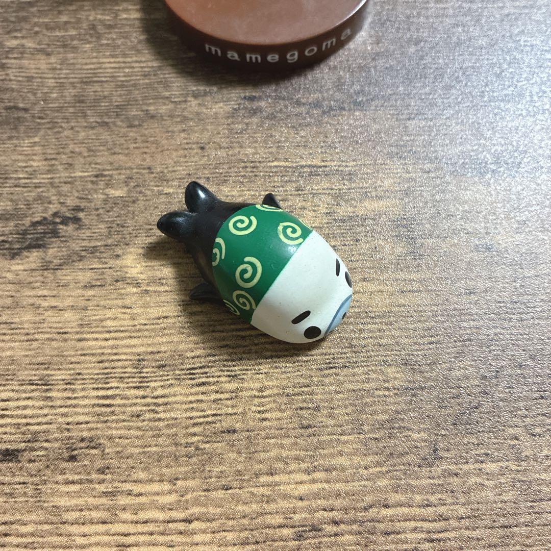 【希少！】サンエックス まめゴマ ごろう（ひげゴマ） ミニフィギュア 当時品