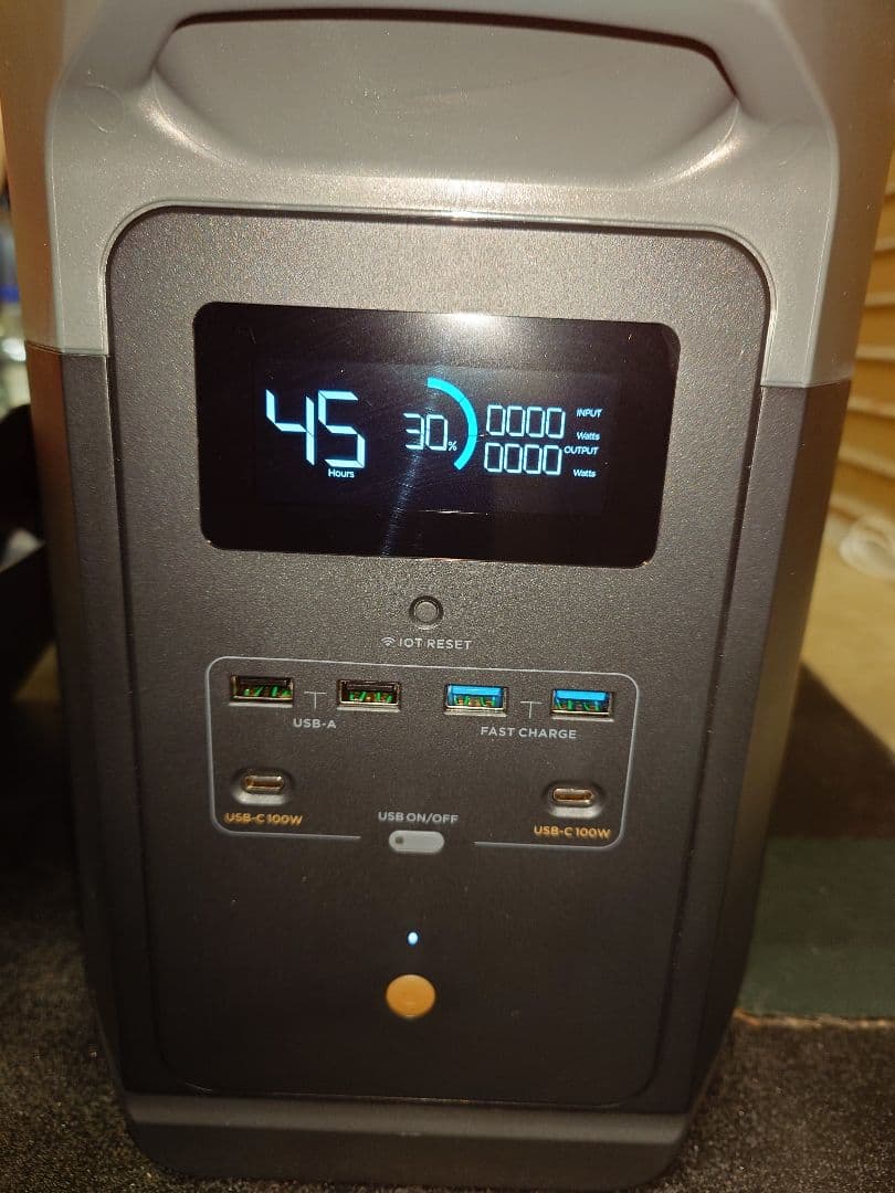 ECOFLOW ポータブル電源 未使用品 デルタマックス1600