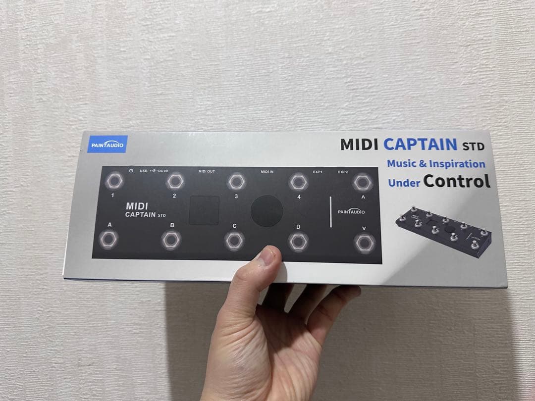 PAINT AUDIO MIDI CAPTAIN STD フットスイッチ