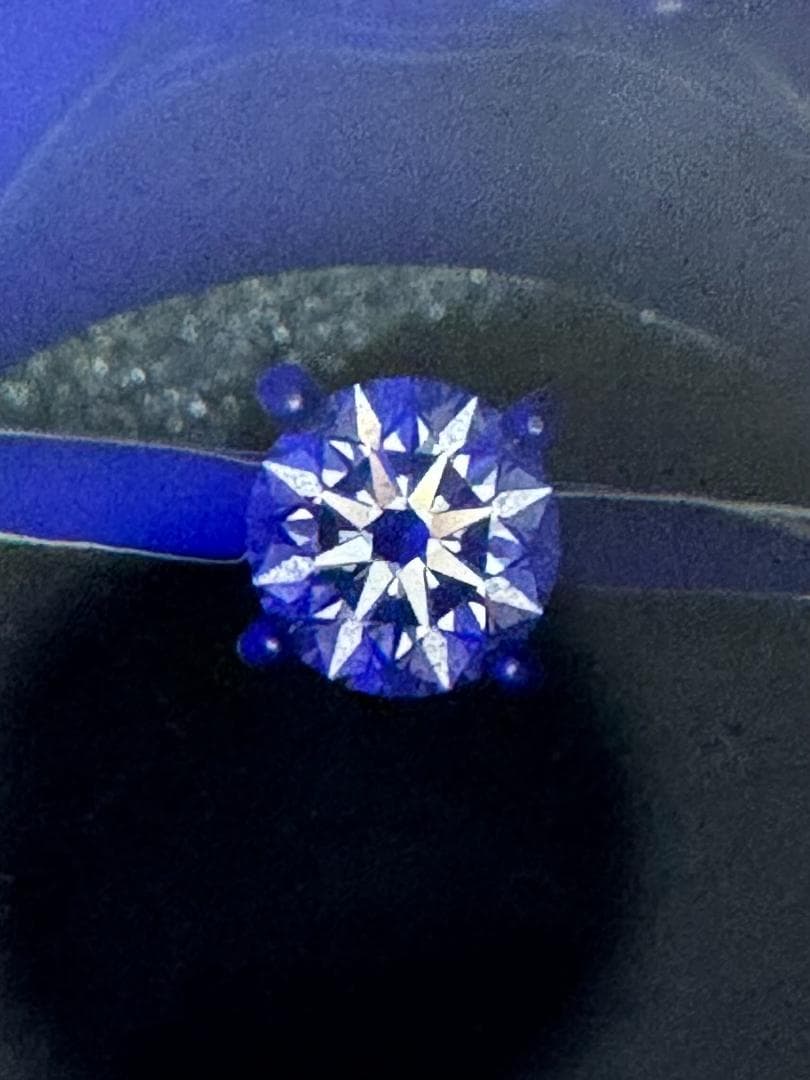 極美品★カルティエ ソリテール1895　Pt950 D0.30ct 52サイズ