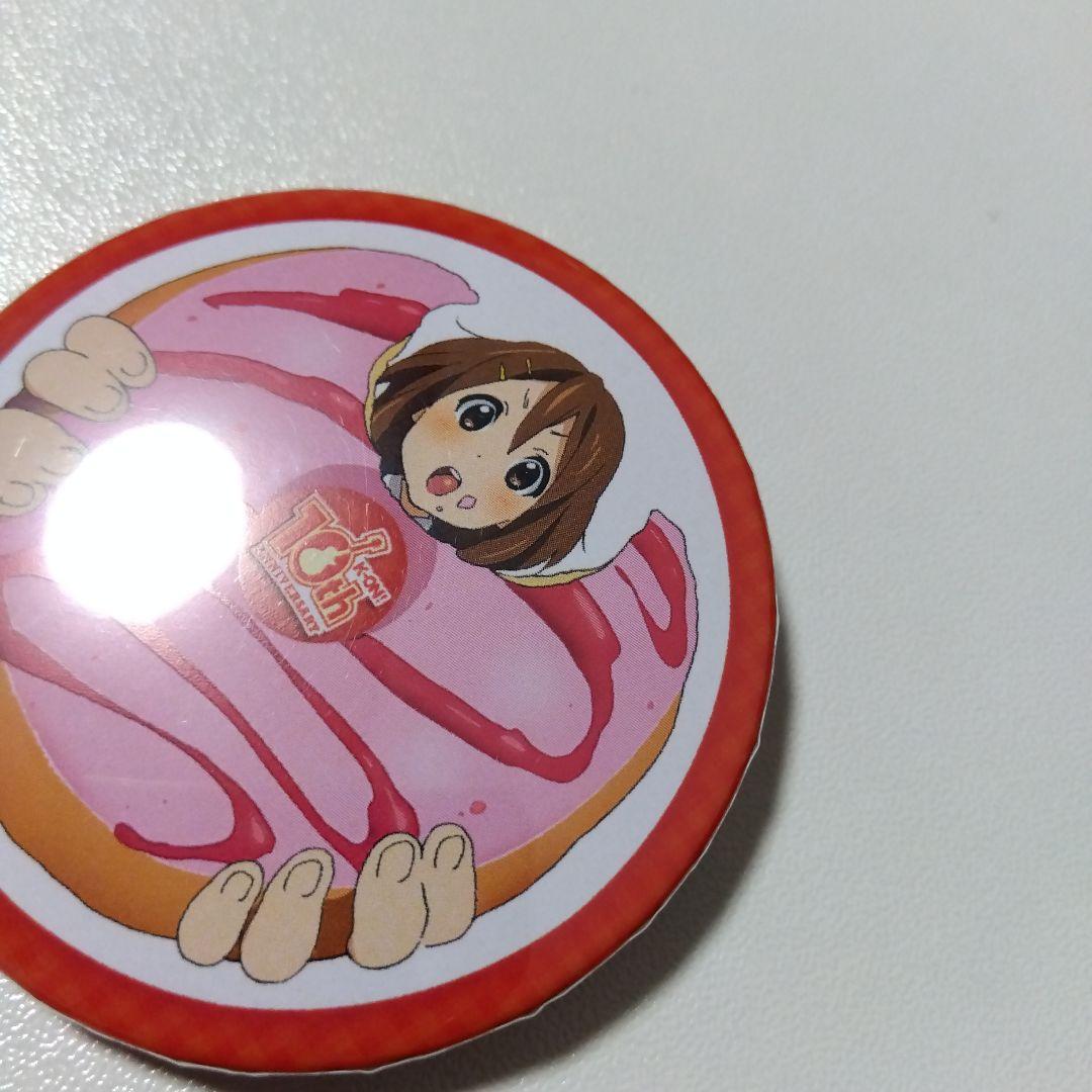 【けいおん！】平沢唯 10周年記念 ポップアップストア 桜高購買部 缶バッジ ①