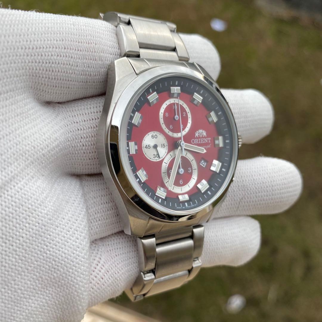 オリエントのTTOU-C0-B CAクロノグラフ腕時計