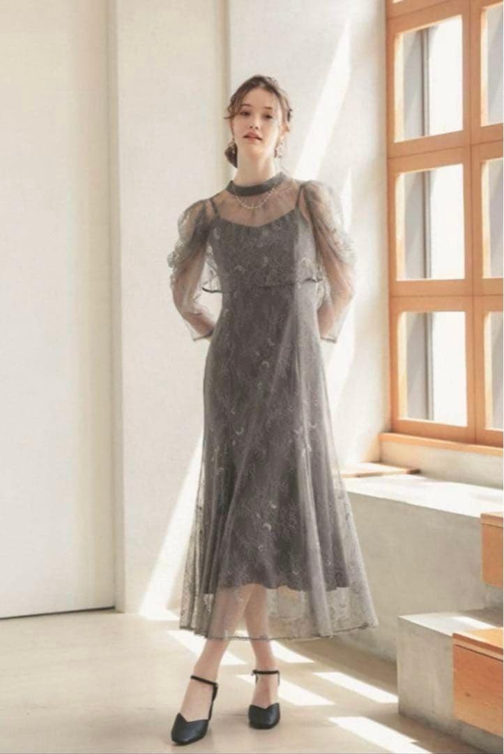 Dorry doll ドリードール　ボレロレイヤーレースドレス　ワンピース