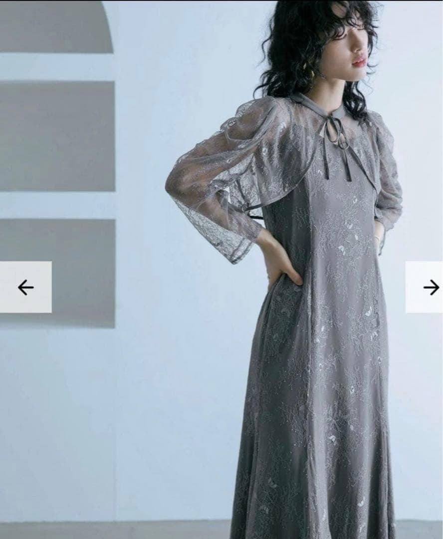 Dorry doll ドリードール　ボレロレイヤーレースドレス　ワンピース