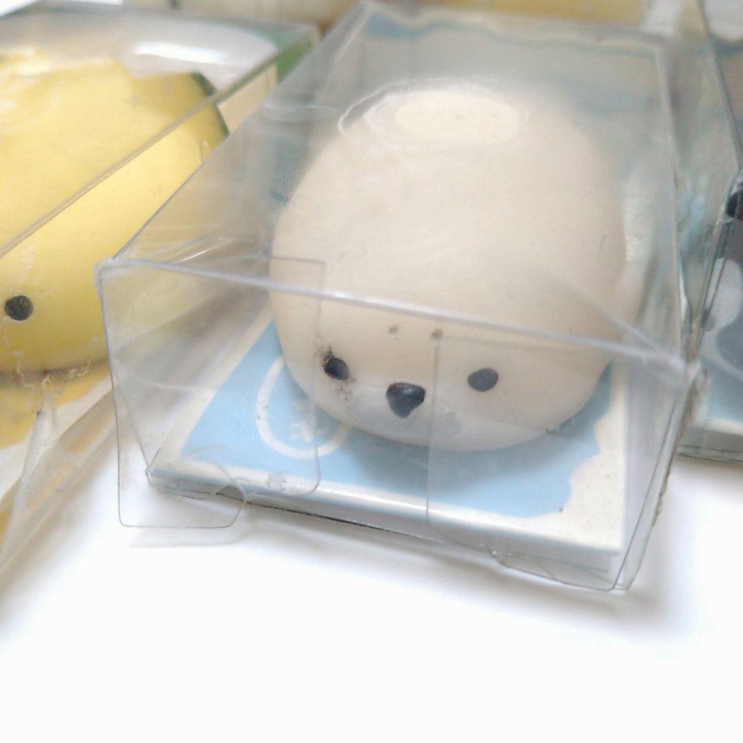 やわらかひよこ？くん　あざらしくん　こいぬちゃん　ushihito　スクイーズ