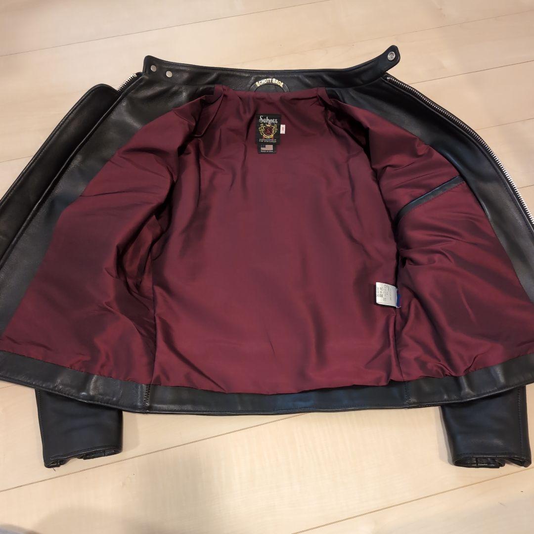 【美品】Schott 641xx 38 ショット シングルライダース