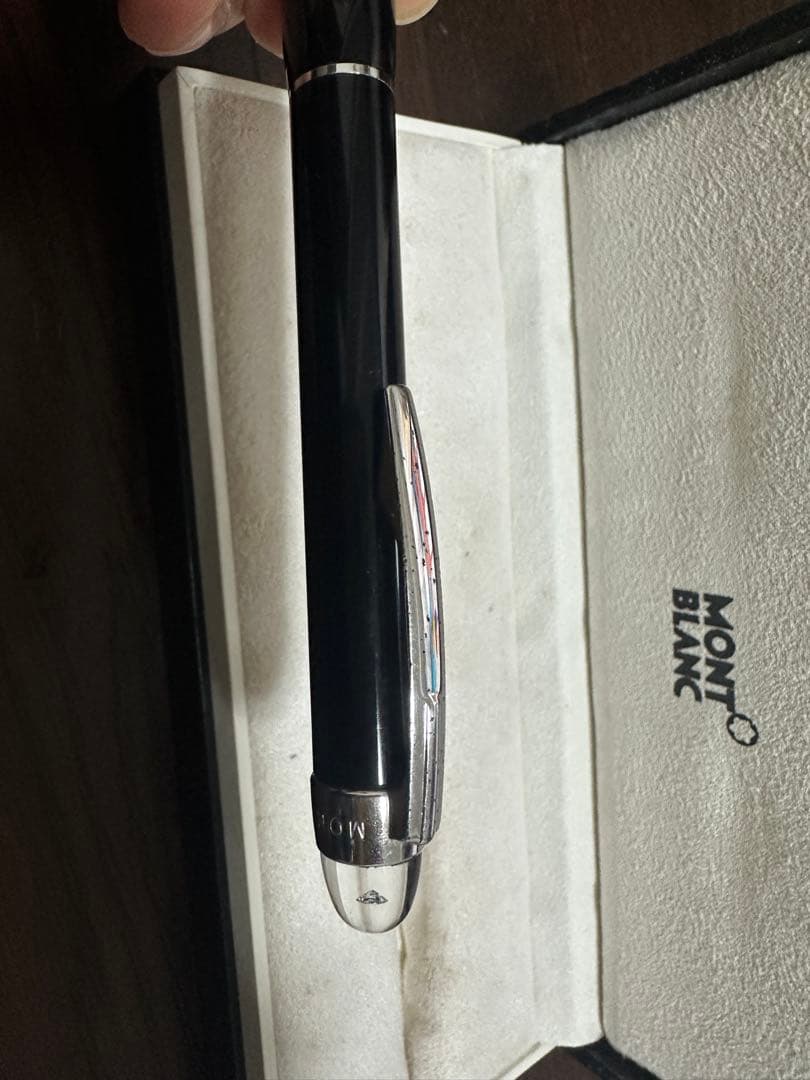 MONT BLANC ブラックボールペン 専用ケース付き