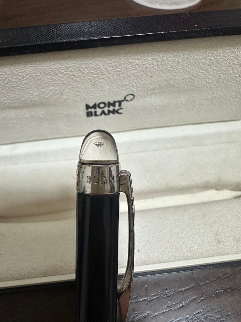 MONT BLANC ブラックボールペン 専用ケース付き