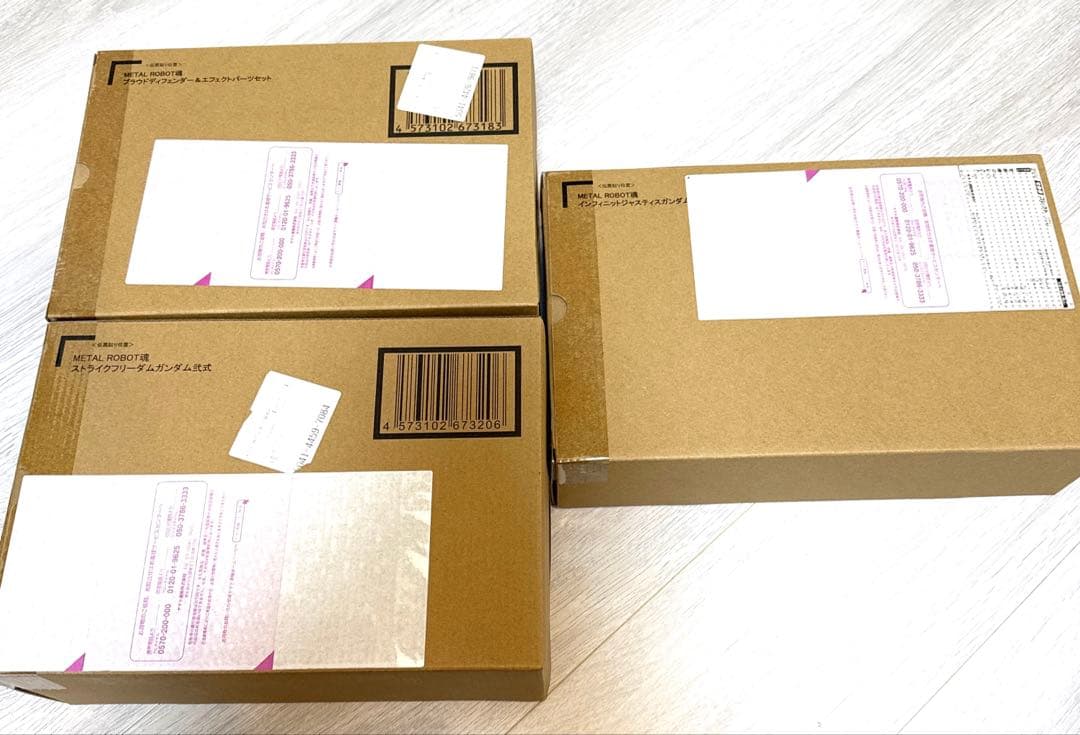 メタルロボット魂　ストフリ弍式、プラウドディフェンダー、インフジャ二式