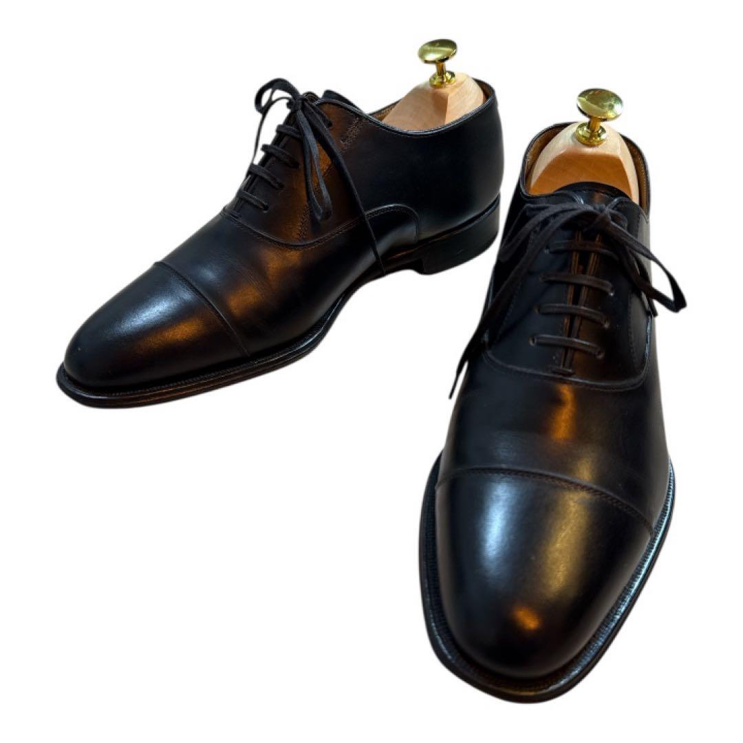 ゲリラセール❣️美品✨REGAL✨ストレートチップ✨01DR ブラック 24cm