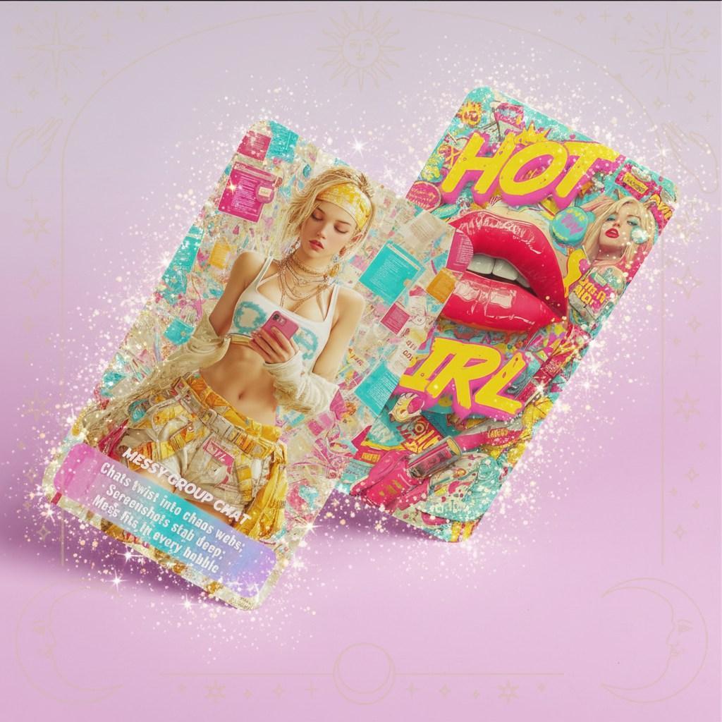 【正規品オラクルカード】海外レア✨Y2Kの世界観✨ホットでポップなオラクル