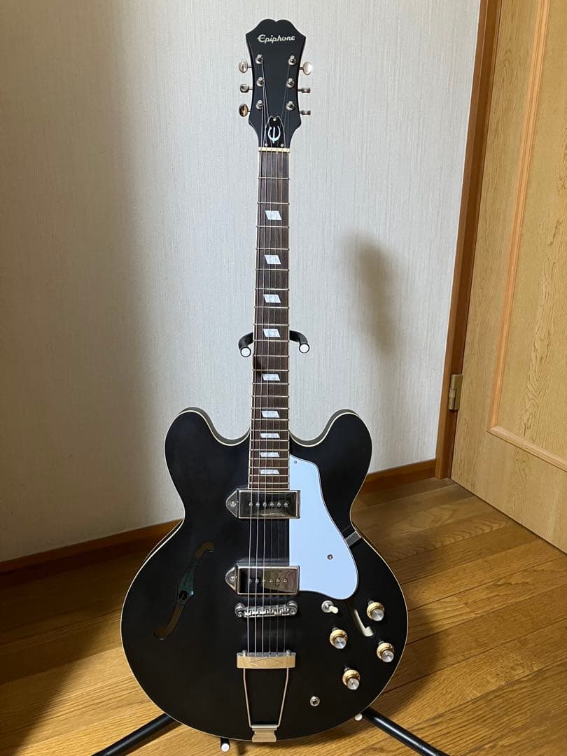 【訳あり価格】Epiphone エピフォン Casino Worn Ebony