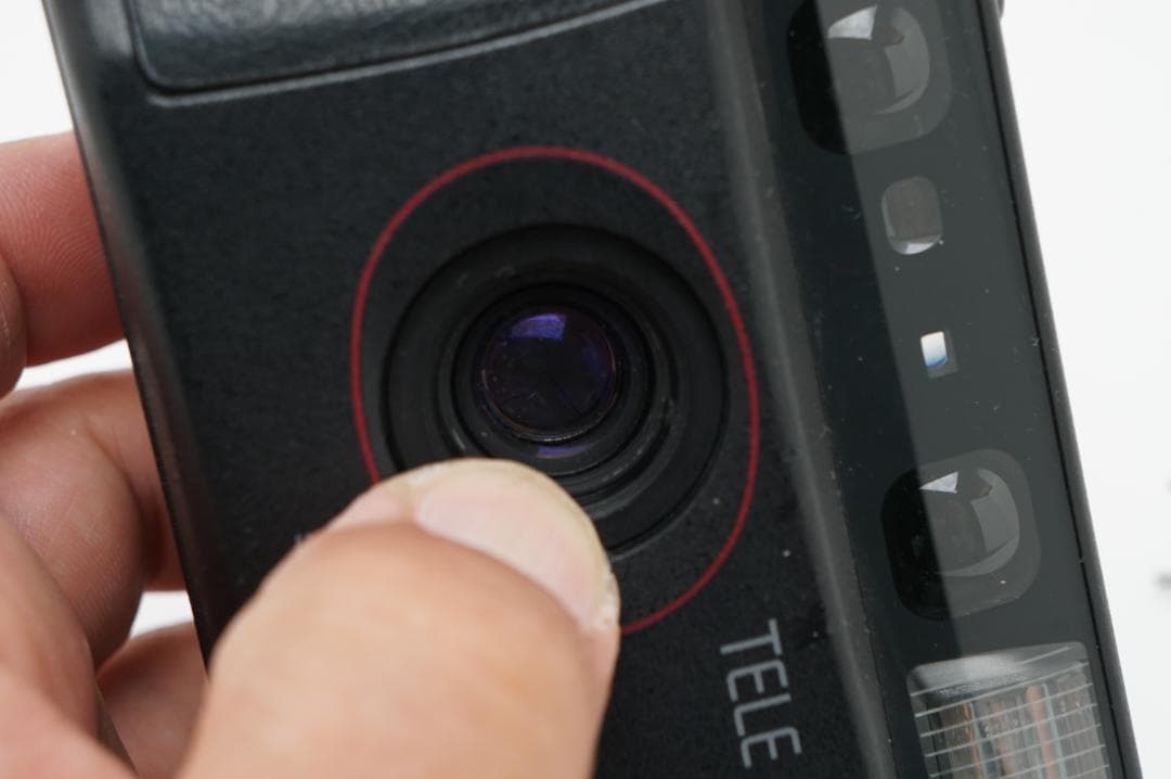 ＜作例あり＞完動　Canon Autoboy TELE 6 ハーフ　切替