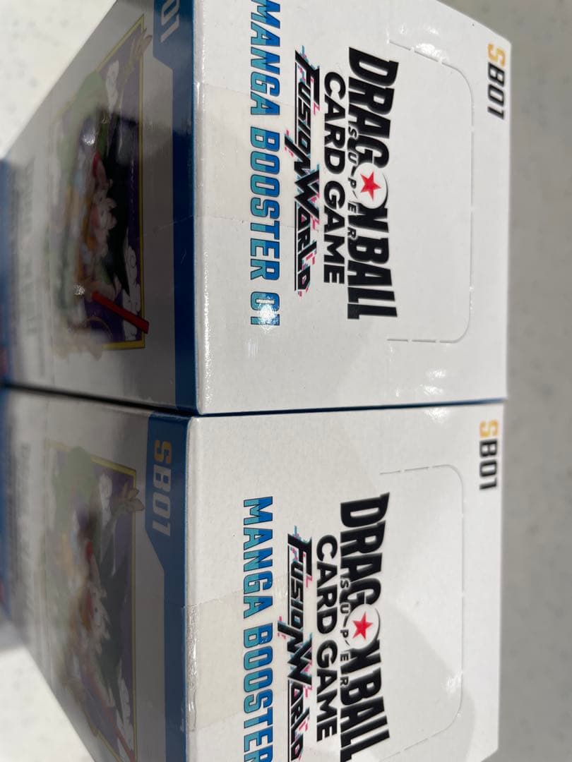 ドラゴンボールカードゲーム マンガブースター01 テープ付　2BOX