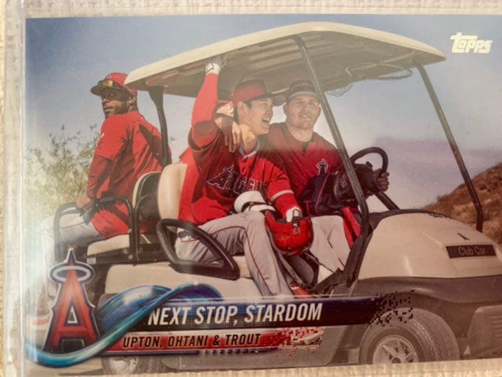 2018/大谷翔平/ & TROUT/ルーキーカード/US158 新品同様