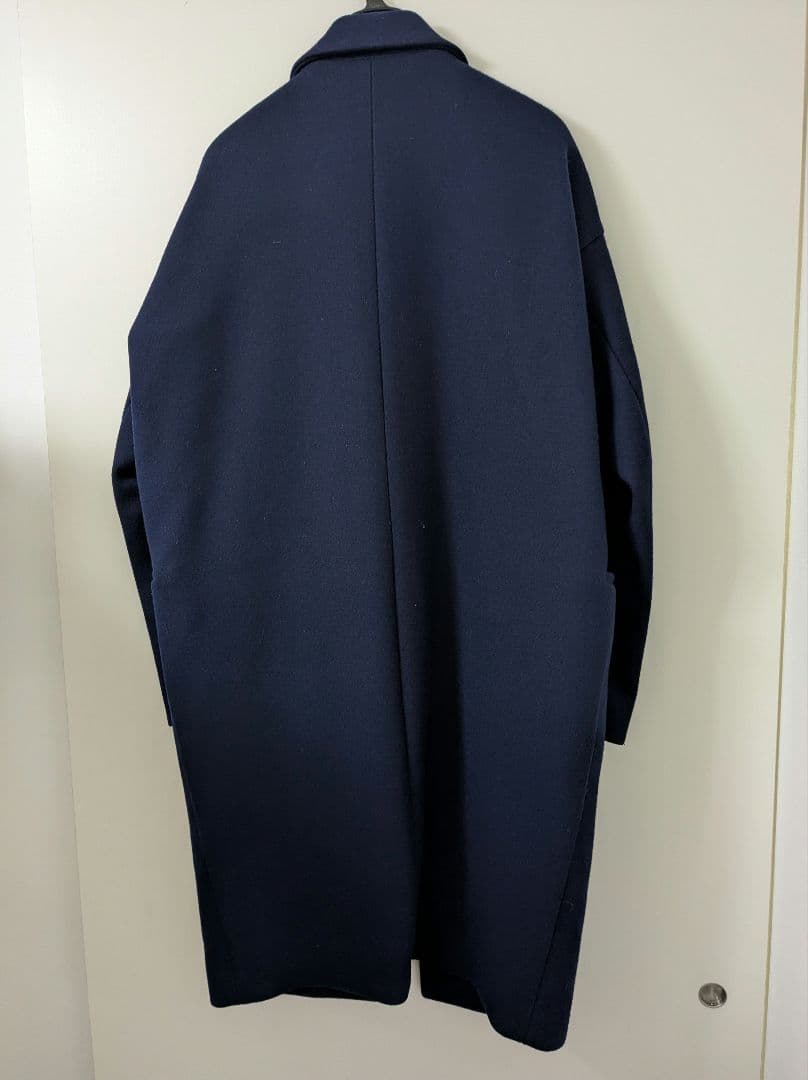 ひよこ豆様。ENFOLD エンフォルドウールメルトンチェスターコートネイビー38