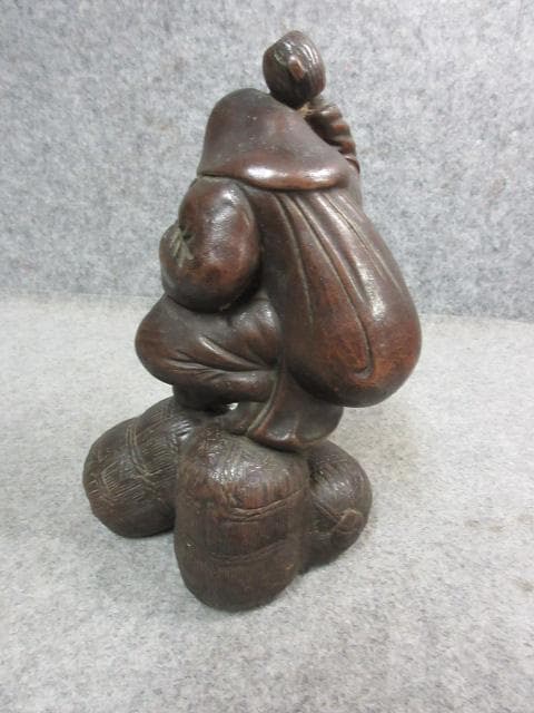 備前焼七福神大黒天 [B24536]