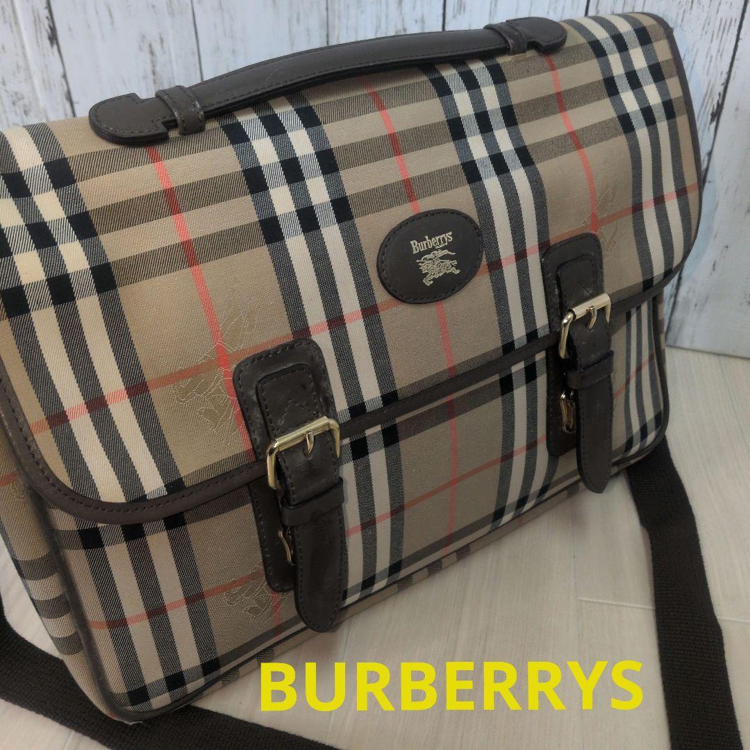 希少　BURBERRYS ショルダーバッグ ノバチェック