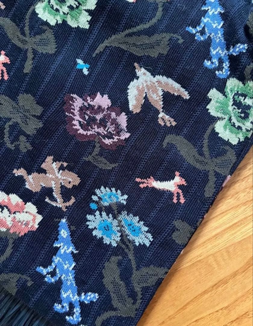 ミナペルホネン フリンジバッグ　wolf & flower 定価以下