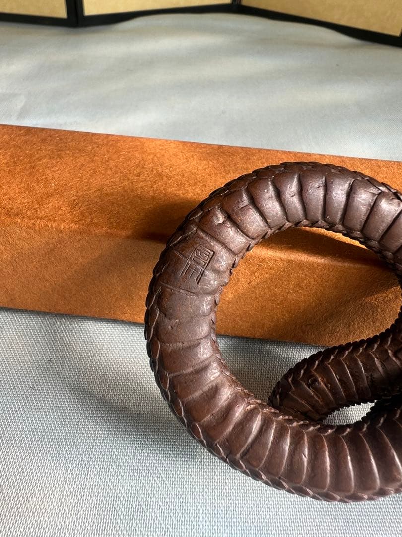 銅製 蛇 置物 107.5g