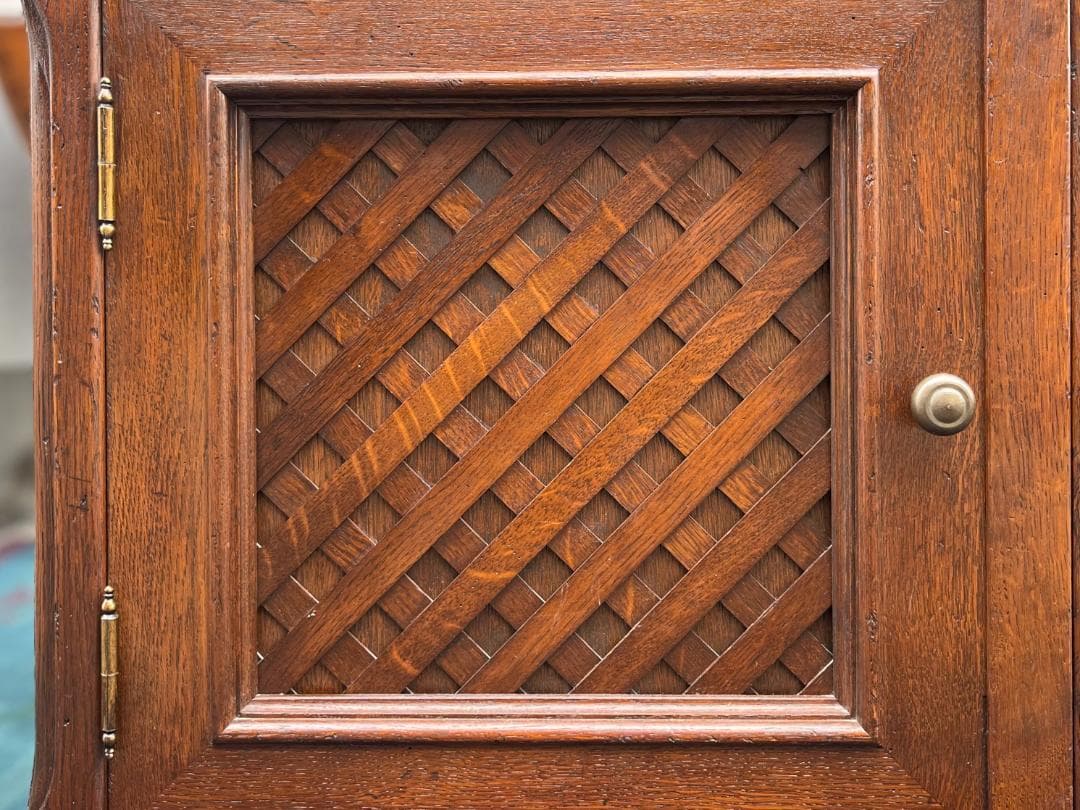 オランダ製☆ダッチカントリー／オープンシェルフ／3段シェルフ／収納家具／オーク材