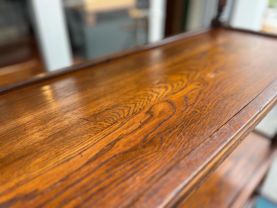 オランダ製☆ダッチカントリー／オープンシェルフ／3段シェルフ／収納家具／オーク材