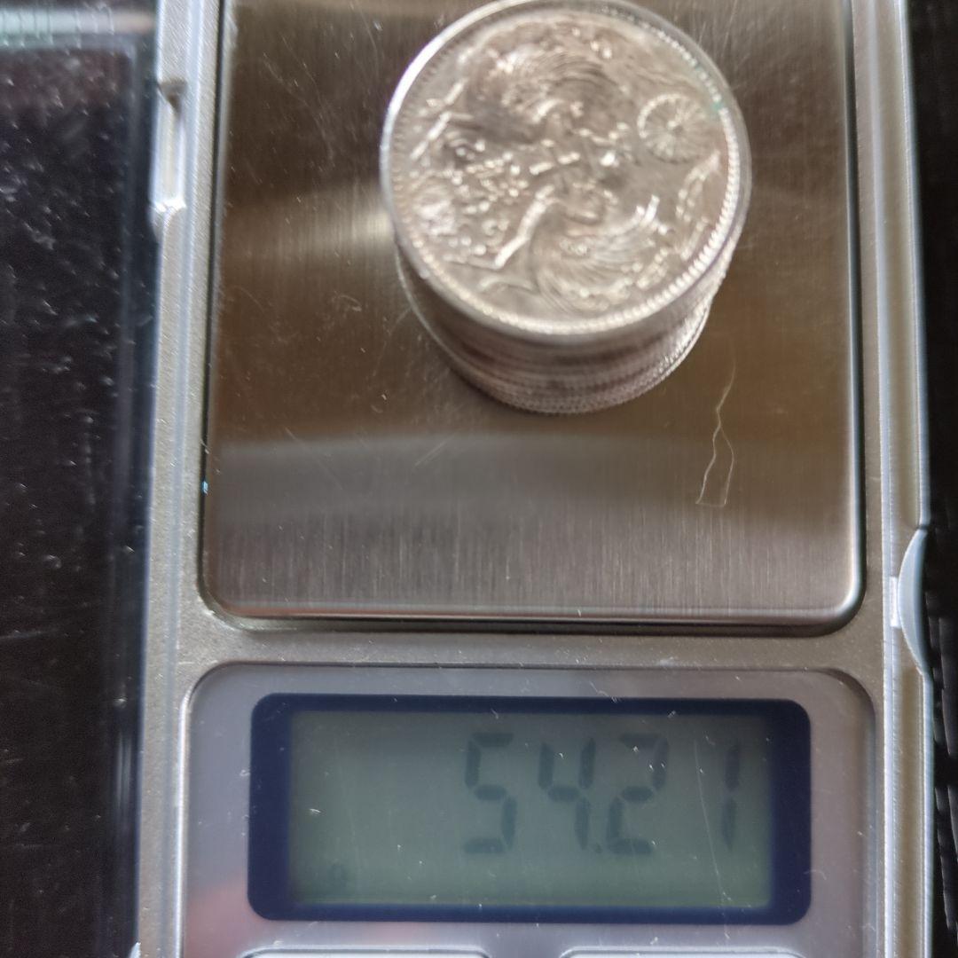 昭和小型50銭銀貨鳳凰 11枚