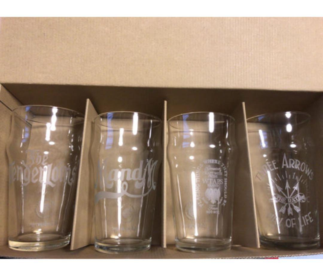 RATS 10周年記念パイントグラス4個セット