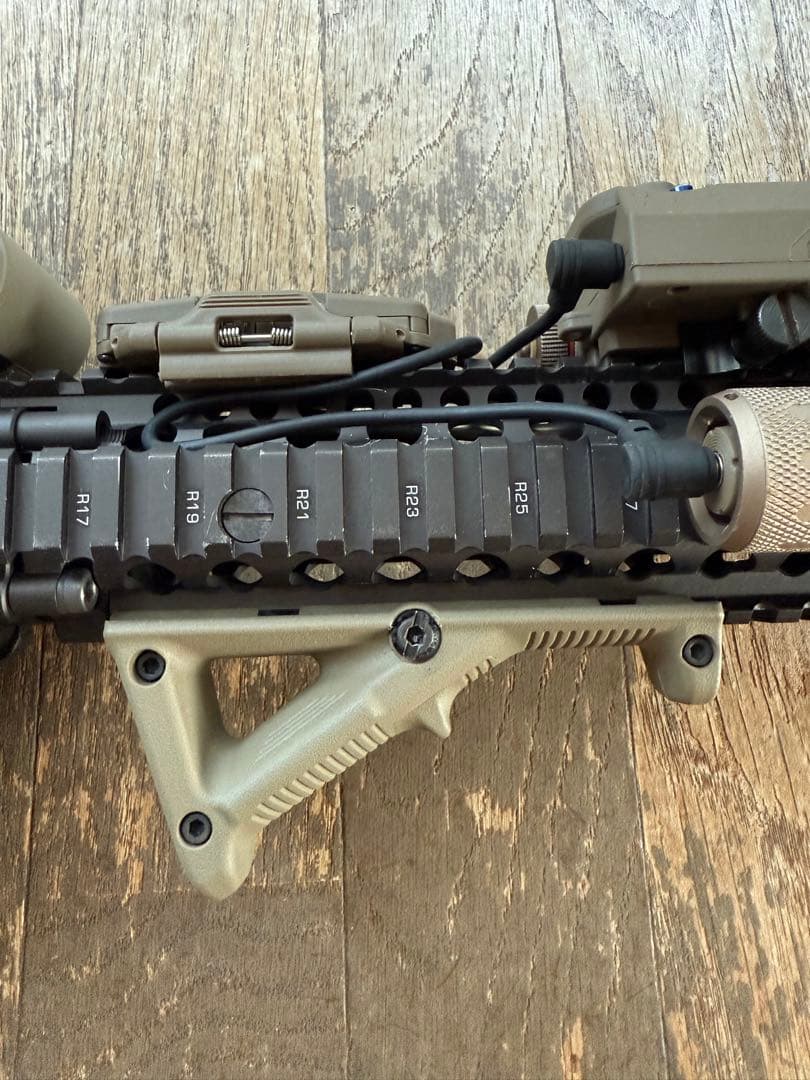 東京マルイmws(mk18.mod1)外装カスタム盛り盛り