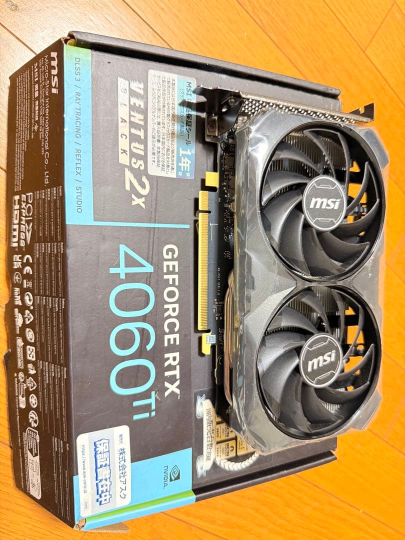 グラフィックボード・グラボ・ビデオカード MSI GeForce RTX 4060 Ti 16GB