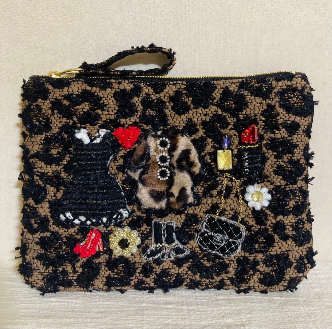 TR ミロスツイードポーチ　3点