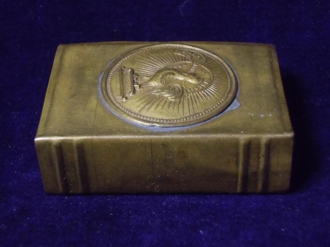 Ｗ帝政ドイツ軍/プロイセン王国＊野戦用マッチカバー（実物）